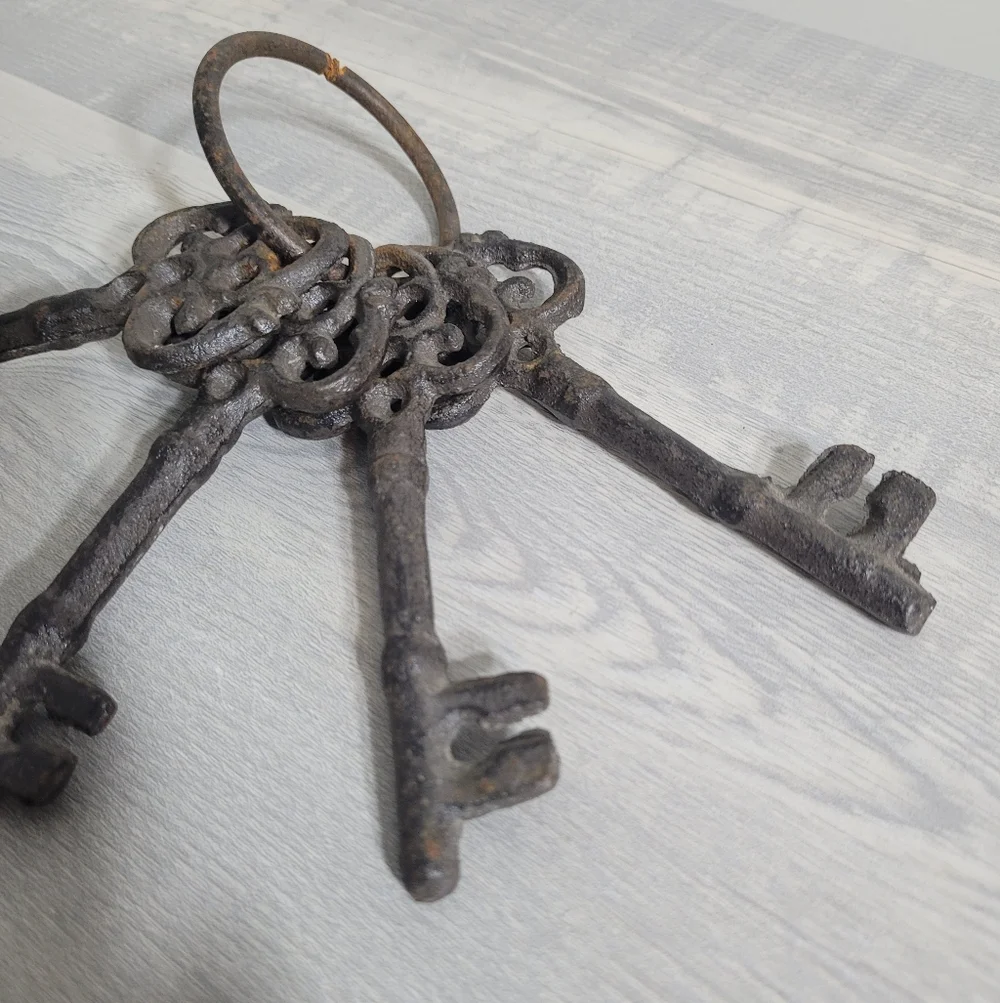 Rustic cast iron